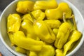 Pickled Raw Pepperoncini Peppers Royalty Free Stock Photo