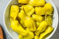Pickled Raw Pepperoncini Peppers Royalty Free Stock Photo