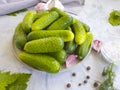 pickles concrete background preparation delicious preserve