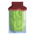 Pickles icon, cartoon style