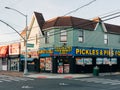 Pickles & Pies Food Market and Deli, in the Rockaways, Queens, New York City Royalty Free Stock Photo