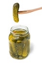 Pickles preserved gherkins