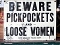 Pickpockets and loose women