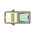 Pickup accessory icon Royalty Free Stock Photo