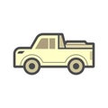 Pickup accessory icon Royalty Free Stock Photo