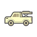 Pickup accessory icon Royalty Free Stock Photo