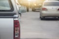 Pickup car on the road