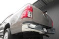 Pickup truck color vitage brown back side