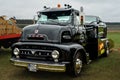 The pickup truck Ford C-500 COE (cab over engine), 1953.