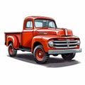 Pickup truck icon is a musthave for any collection Royalty Free Stock Photo