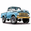 Pickup truck PNG image is highquality and transparent