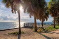 Picnic area in Florida keys