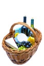 Picnic basket Royalty Free Stock Photo