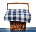 Picnic basket Royalty Free Stock Photo