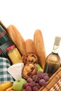 Picnic basket Royalty Free Stock Photo