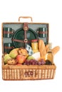 Picnic basket Royalty Free Stock Photo
