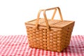 Picnic Basket Royalty Free Stock Photo