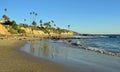 Picnic Beach below Heisler Park located in Laguna Beach, California. Royalty Free Stock Photo