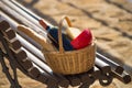 Picnic bench Royalty Free Stock Photo