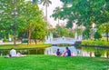 Picnic in Buak Hard park, Chiang Mai, Thailand