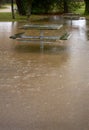 Picnic Ground Flooding Royalty Free Stock Photo
