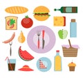 Picnic Icon Set