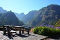 Picnic place in Madeira Royalty Free Stock Photo