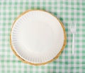 Picnic Place Setting Royalty Free Stock Photo