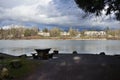 Picnic site on the river