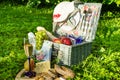 Picnic in the style of shabby chic