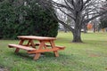 Picnic table Royalty Free Stock Photo