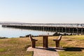 Picnic Table and Chairs with Pier in Chula Vista, California