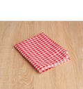 Picnic Table Cloth, Checkered Napkin, Red White Tablecloth, Kitchen Towel, Restaurant Dishcloth Royalty Free Stock Photo