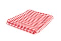 Picnic Table Cloth, Checkered Napkin, Red White Tablecloth, Kitchen Towel, Restaurant Dishcloth Royalty Free Stock Photo