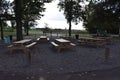 Picnic Tables at John Prine Memorial Park, Kentucky