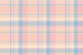 Picnic vector tartan texture, color seamless fabric check. Sparse background pattern plaid textile in light and cyan colors