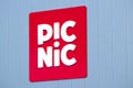 Picnic Warehouse logo, Online Dutch supermarket and food delivery service.