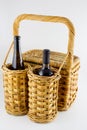 Picnic with Wine Royalty Free Stock Photo