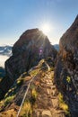 Pico Arieiro to Ruivo hike on Madeira, Portugal