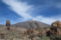 Pico del Teide, the highest volcanic peak in Spain situated in Tenerife, Canary Islands