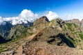 Pico do Arieiro view, Madeira Royalty Free Stock Photo