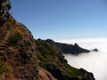 Pico ruivo in Madeira Royalty Free Stock Photo