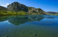 Picos de Europa Enol lake in Asturias Spain Royalty Free Stock Photo