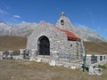 Picos de Europa: the Ermita de Nuestra SeÃÂ±ora de las Nieves near Aliva