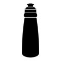 Pictogram bottle water hydration fitness gym