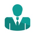 pictogram businessman icon