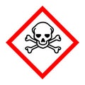 Pictogram for toxic substances