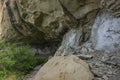 Pictograph Cave, Billings, Montana during a summer day Royalty Free Stock Photo