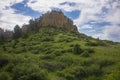 Pictograph Cave, Billings, Montana during a summer day Royalty Free Stock Photo