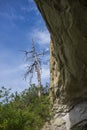 Pictograph Cave, Billings, Montana during a summer day Royalty Free Stock Photo